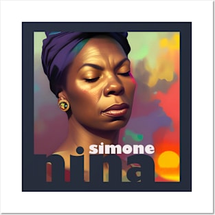 Nina Simone Here Comes the Sun Posters and Art